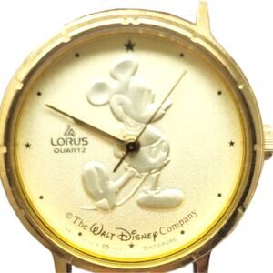 Disney X Lorus Mickey Mouse Gold Vintage 1990s Watch